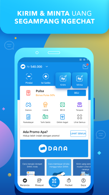 cara pinjam uang di aplikasi dana