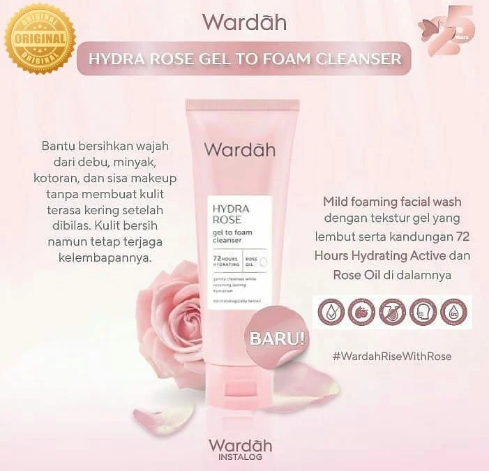 facial wash untuk kulit kering dan kusam