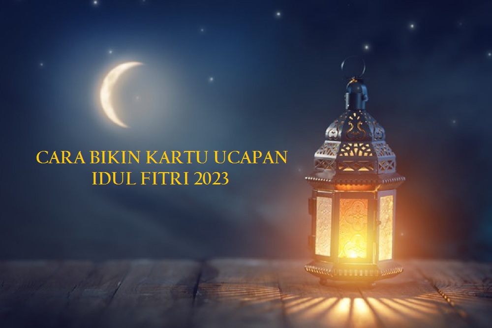 kartu ucapan idul fitri 2023