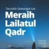 malam lailatul qadar