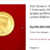 uang koin kuno gambar bung karno