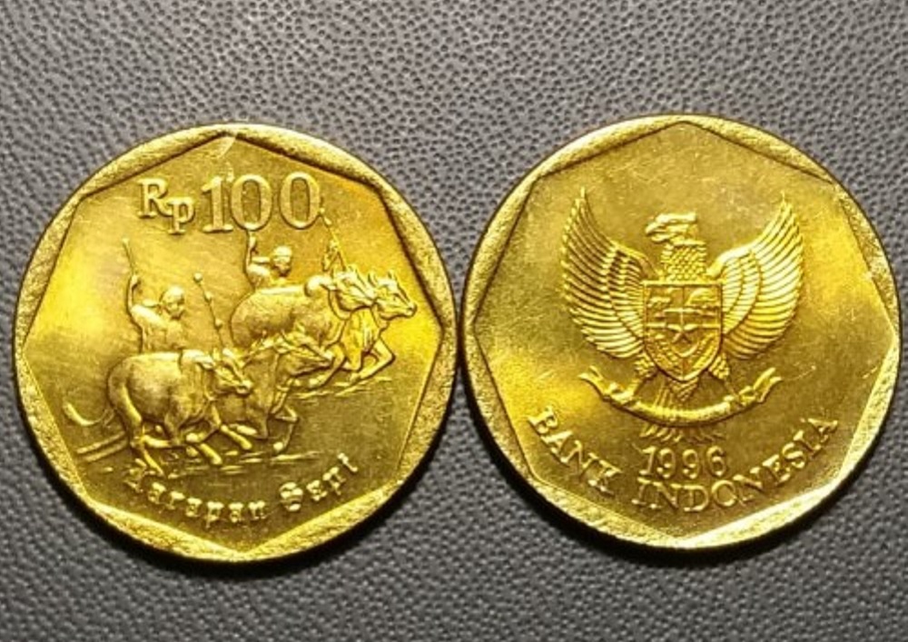 INI WAW SIH HARGANYA! Harga dan Kriteria Uang Logam 100 Rupiah Gambar
