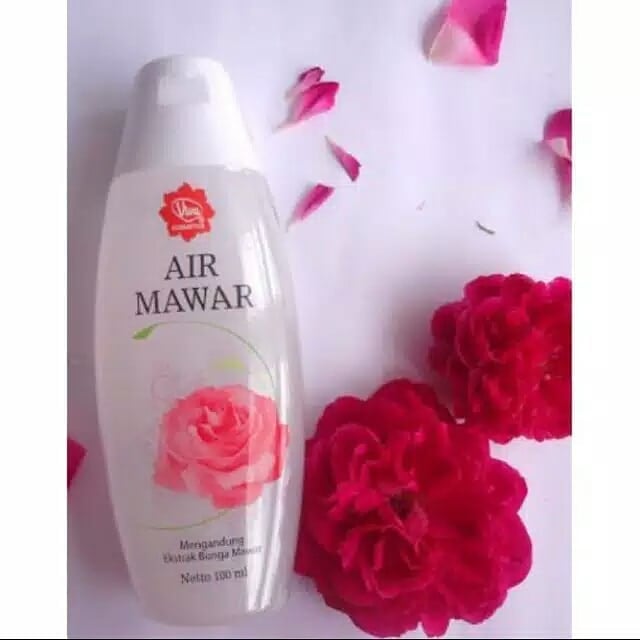 Produk air mawar lokal