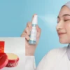 Bedak Kelly dan Face Mist Wardah