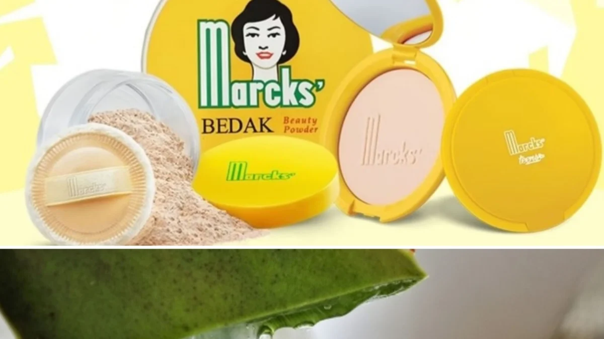 SELAMAT TINGGAL Jerawat! Ini Dia Cara Membuat Masker Ampuh dari Bedak Marcks dan Aloe Vera