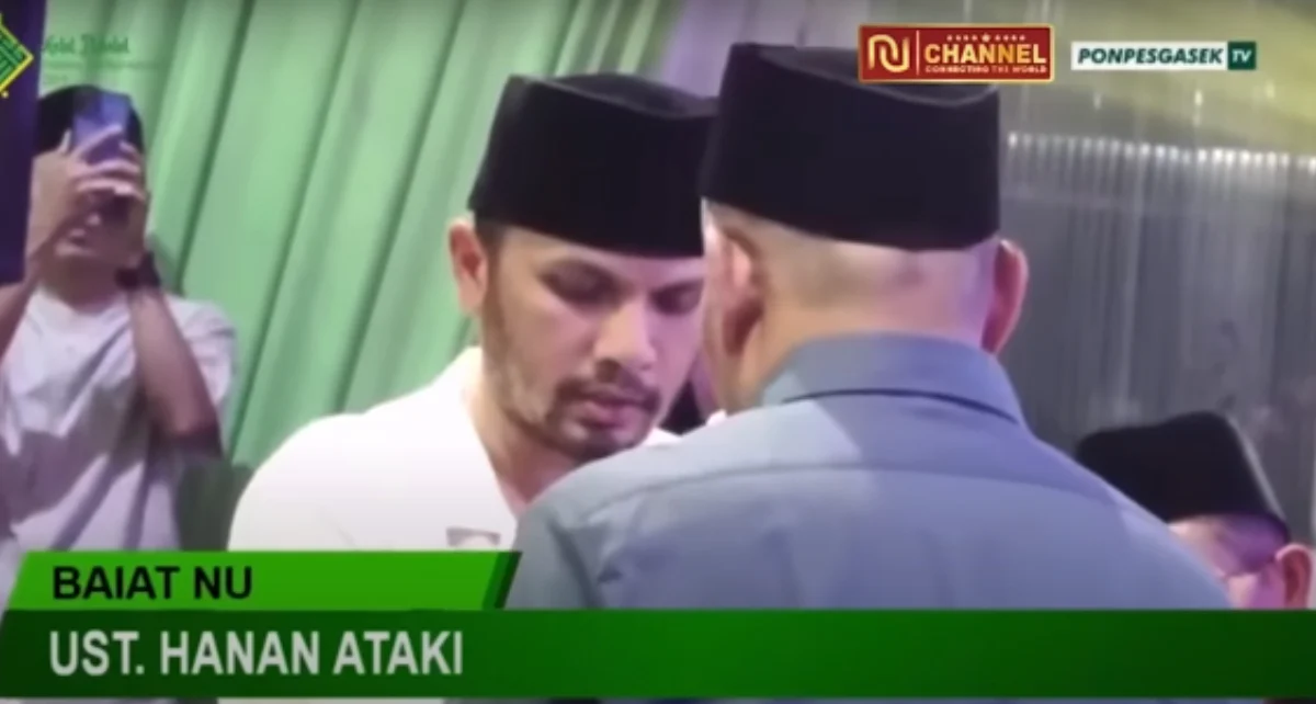 Ustaz Hanan Attaki Baiat NU (Nahdlatul Ulama)