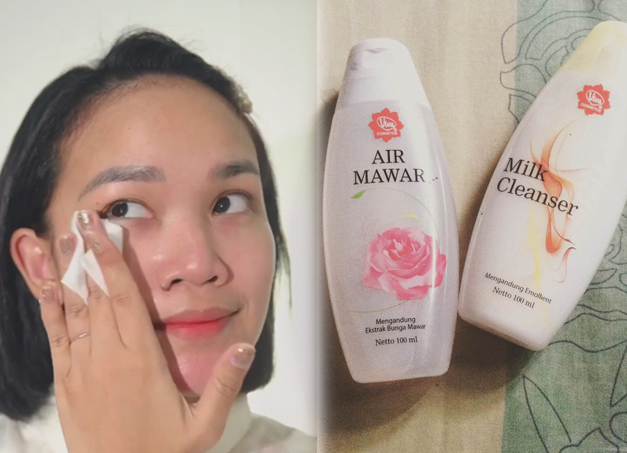 Milk Cleanser Viva Plus Air Mawar Viva