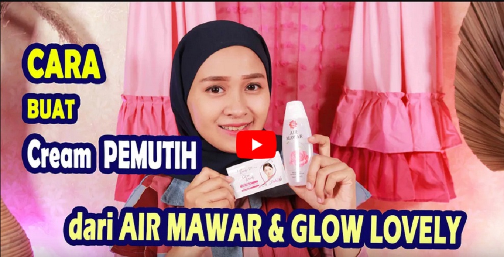 air mawar viva dan fair n lovely