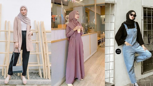 OOTD hijab simple untuk hangout