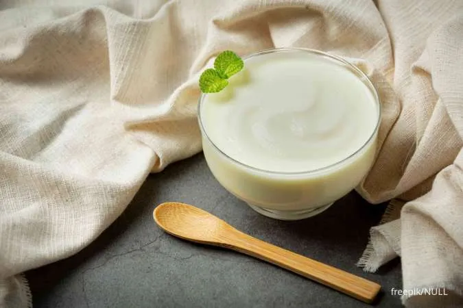 Masker susu dancow dengan minyak zaitun