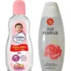 Air mawar dicampur baby oil