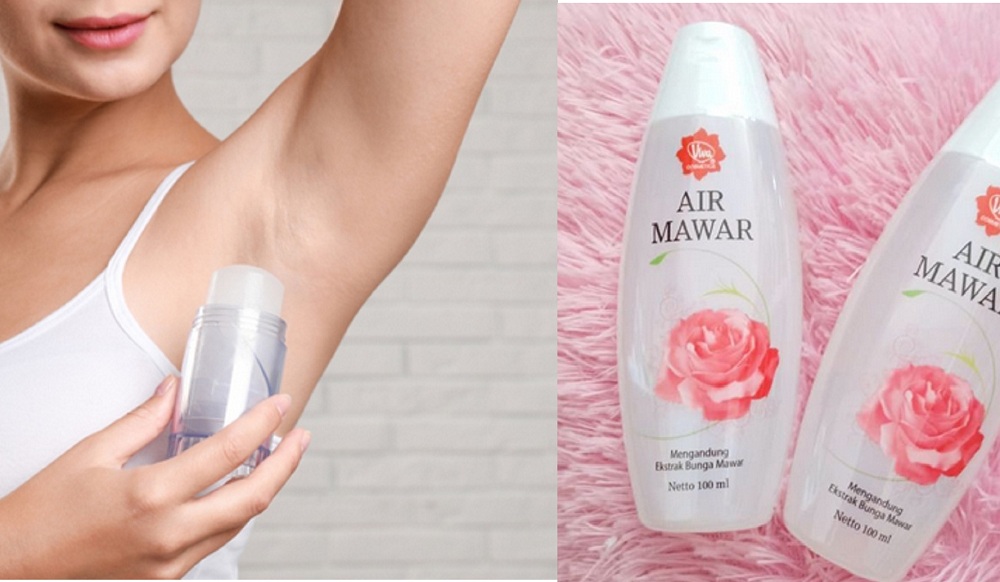 Gak Perlu Lagi Deh Beli Deodoran, Ternyata Menggunakan Air Mawar Viva Di Campur Dengan Tawas SANGAT WORTH IT MENCERAHKAN DAN MENGHILANGKAN BAU KETIAK! Simak Disini Cara Penggunaanya air mawar viva