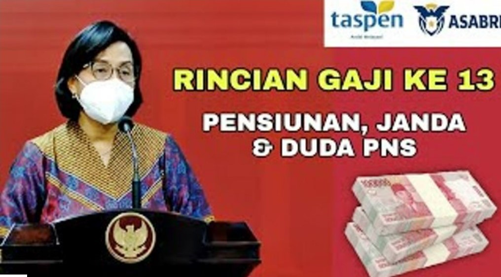 gaji 13 pensiunan