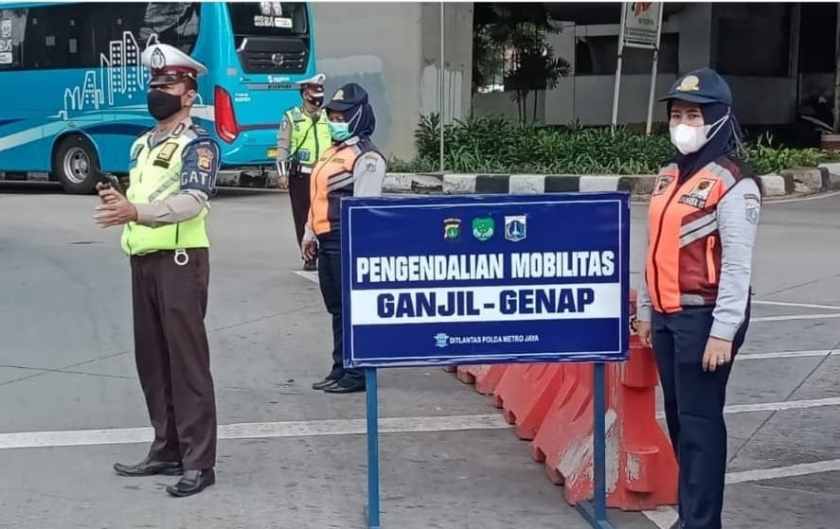 ganjil genap di jakarta