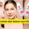 Cara menggunakan air mawar viva untuk jerawat.