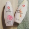 air mawar dan milk cleanser