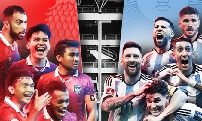 susunan pemain indonesia vs argentina