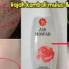 Air mawar viva untuk flek hitam