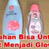 Apakah baby oil dan air mawar bisa memutihkan wajah