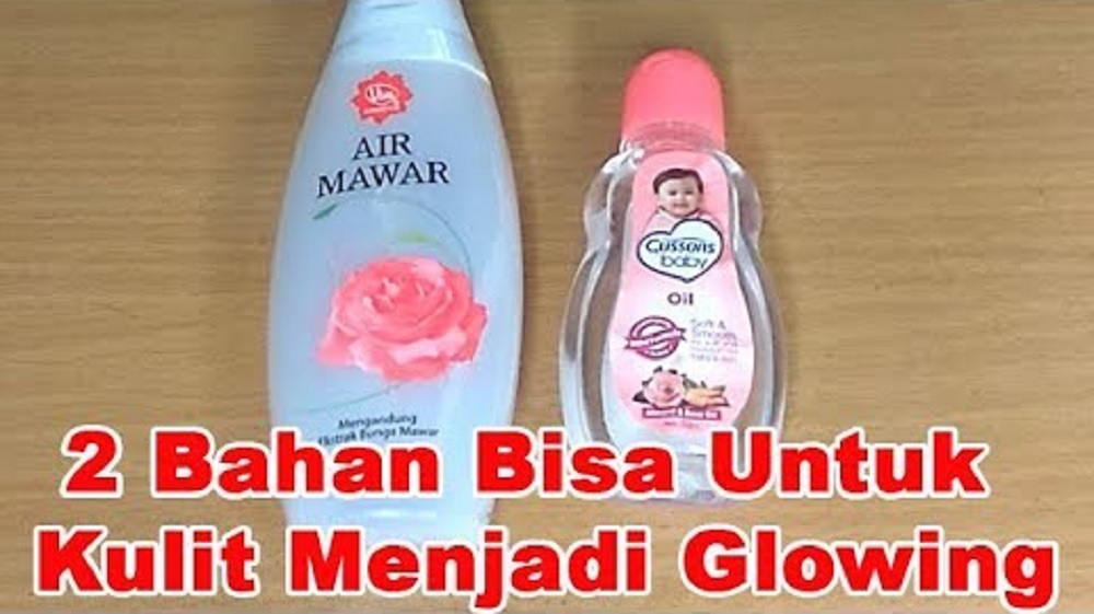 Apakah baby oil dan air mawar bisa memutihkan wajah