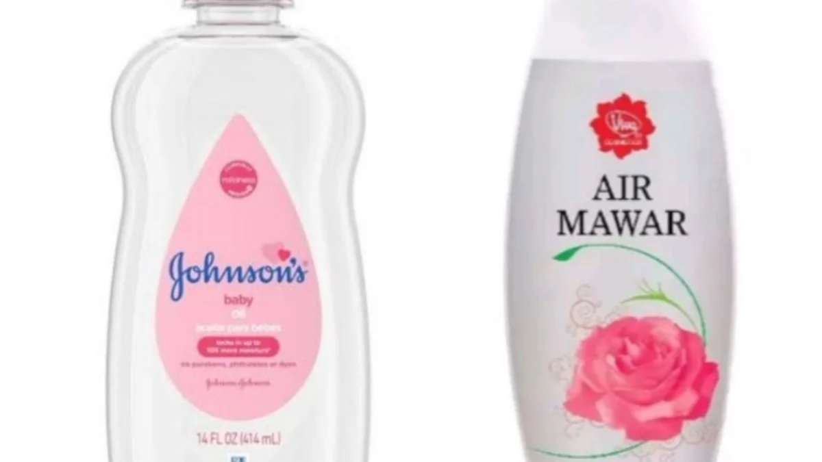 Campuran Air Mawar Viva dan Baby Oil Ampuh Bikin Wajah Glowing