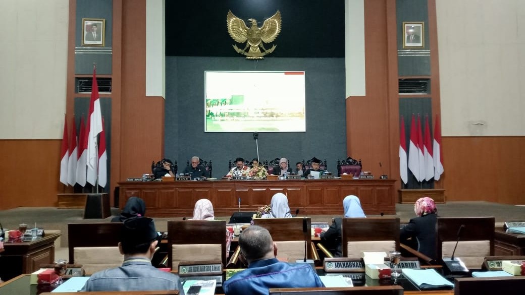 Paripurna LPJ APBD tahun 2022