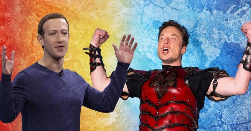 Pertarungan EL CLASSICO Elon Musk VS Mark Zuckerberg