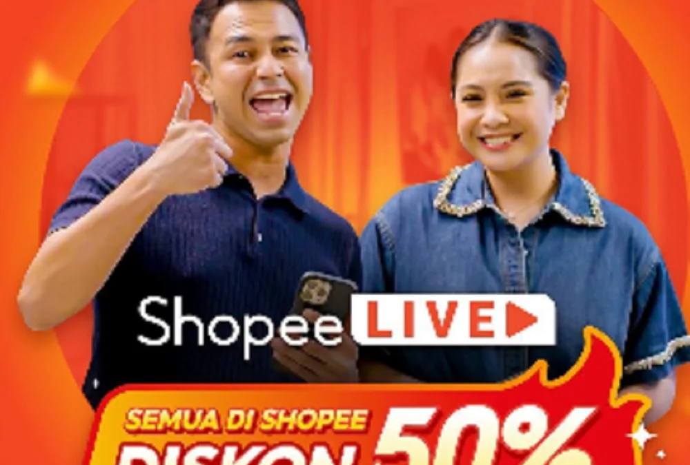 Dari Baju Hingga Skincare Semua Diskon 50 Persen, Buruan Belanja di Shopee Live