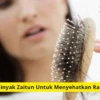 Tips cara pakai minyak zaitun untuk rambut rontok agar kembali indah dan sehat.