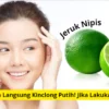 jeruk nipis untuk wajah