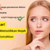 memutihkan wajah gelap.