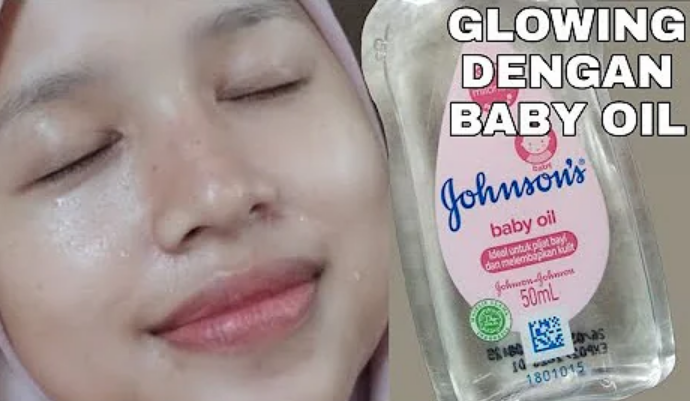 campuran air mawar viva dengan baby oil