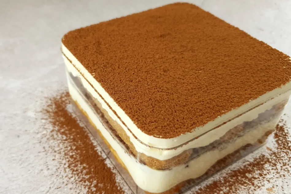 cara buat dessert box tiramisu