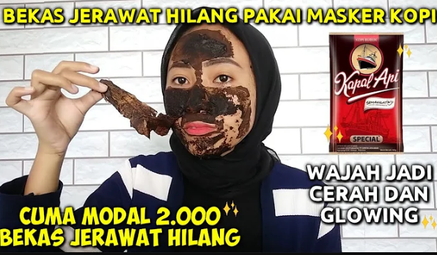 cara membuat masker kopi