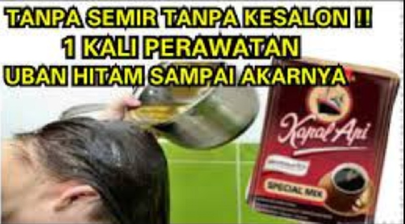 cara menghilangkan uban dengan kopi hitam