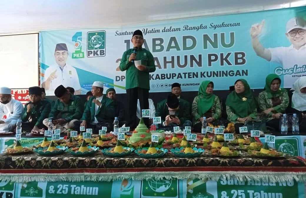 PKB Kuningan santuni anak yatim