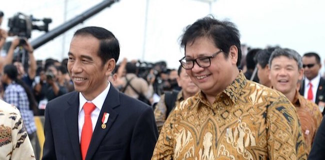 jokowi dan airlangga