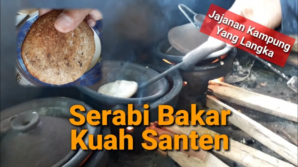 CARA BIKIN SERABI BAKAR MAKANAN LEGEND TAK TERGERUS JAMAN