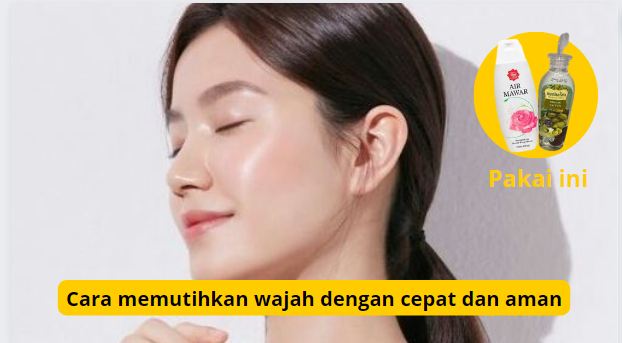 Cara cepat dan aman memutihkan wajah dengan minyak zaitun.