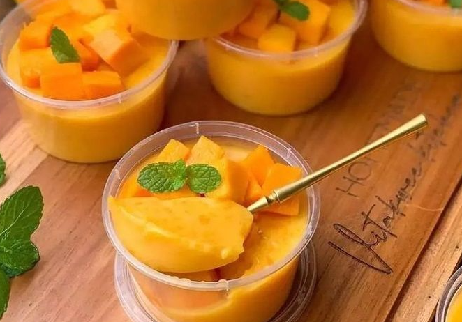 puding mangga