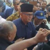 panji gumilang tiba di bareskrim