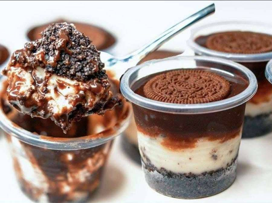 puding oreo cup