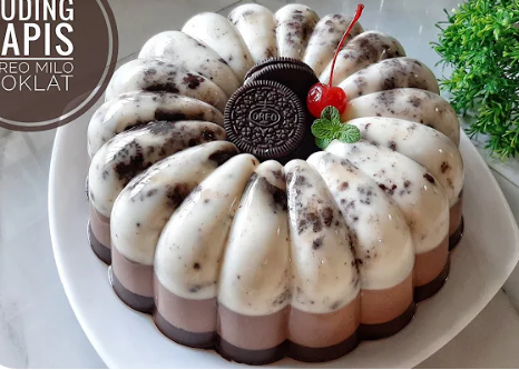 puding oreo susu