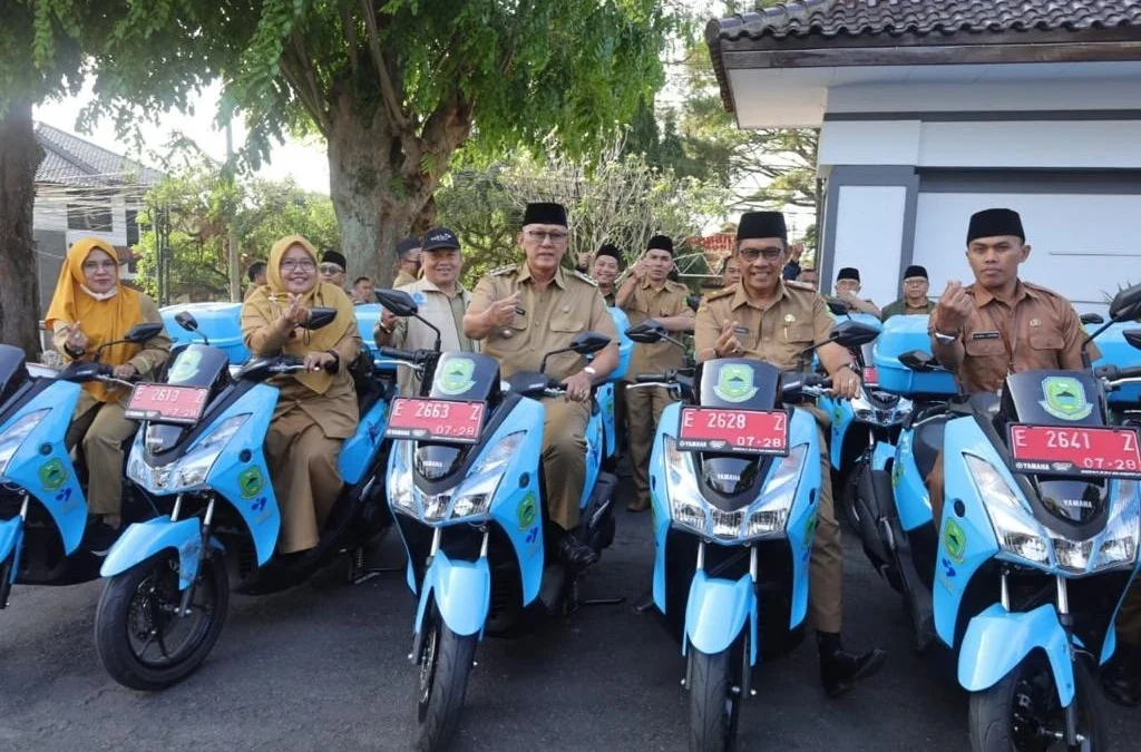 penyuluh KB dapat sepeda motor