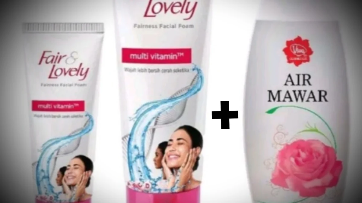 4 Cara Aman Menggunakan Air Mawar Viva dan Fair and Lovely