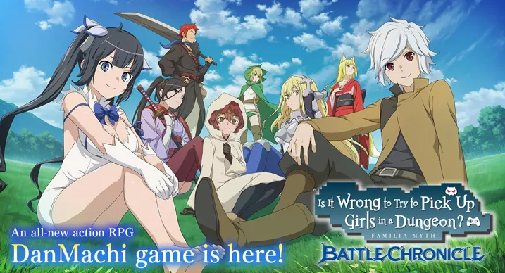 Akhirnya Rilis! Info Fullsize Danmachi Battle Chronicle dan Top 10 Karakternya