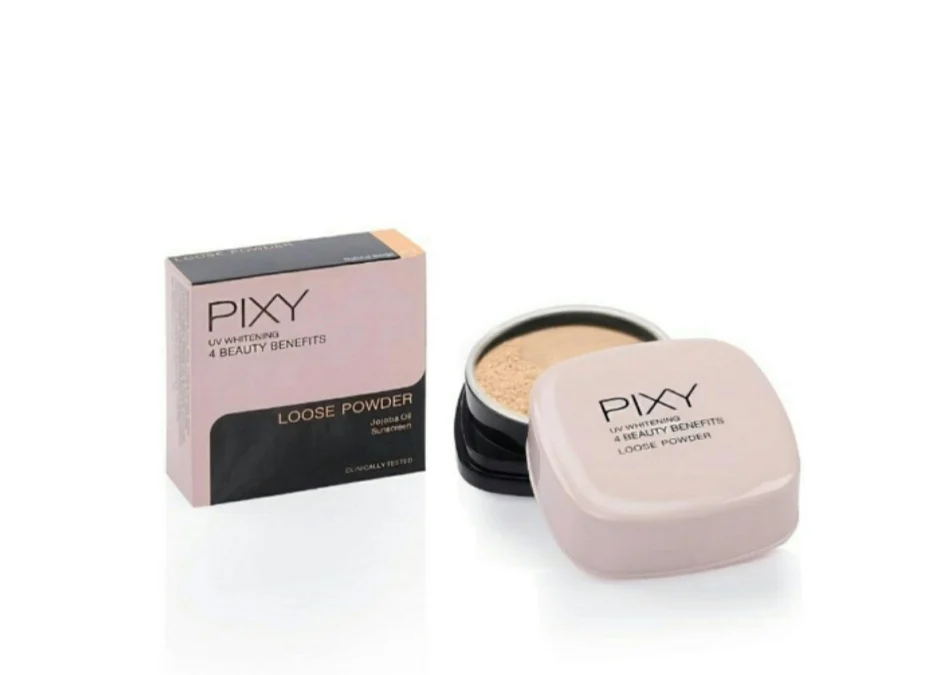 Pixy UV Whitening Loose Powder untuk Kulit Berminyak dan Berjerawat Hanya 30 Ribuan bikin Cantik Glowing Sempurna. Ada Disini!