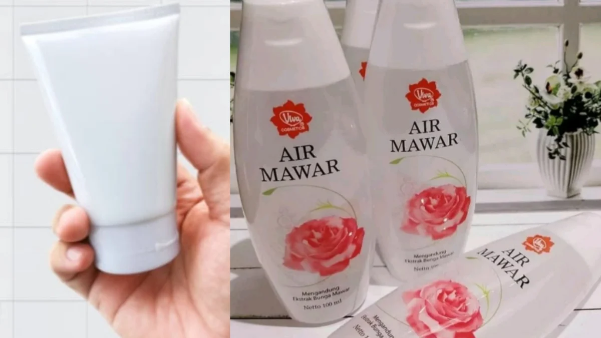 Cara Cerdas Meracik Krim Pemutih Sendiri, Hanya dengan Air Mawar Viva + Body Lotion