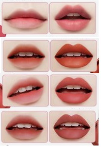 Pasangan Warna Lipstik Ombre