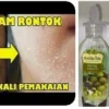 serum alami air mawar